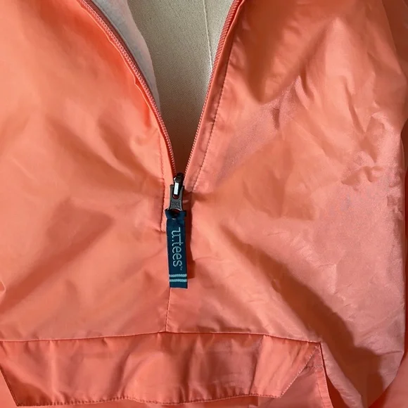 Charles River peach raincoat - Picture 6 of 12